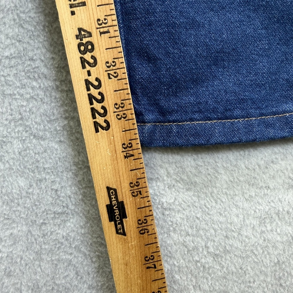 Wrangler Cowboy Cut 13MWZ Jeans Mens 38x34 Blue Regular Bootcut Western Denim - Picture 3 of 7